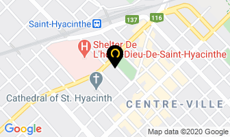 Guilbert Alain in Saint-Hyacinthe map