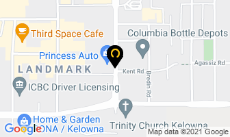 Guillevin International Co Electrical Division in Kelowna map