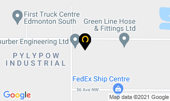 Guillevin International Co Electrical Division in Edmonton map
