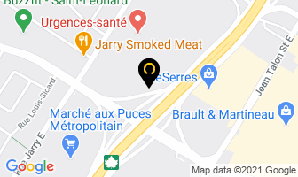 Guillevin International Inc in Brantford map