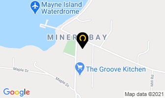 Gulfport Realty Ltd in Mayne Island map