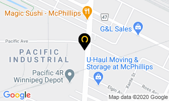 Gundhu Auto Sales in Winnipeg map