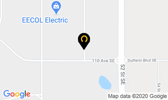Guns N Hoses Roofing in Calgary map