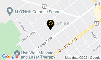 Gunter Anne L in Napanee map