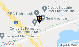 Gurit Americas Inc in Magog map