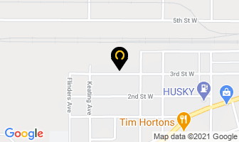 Gushulak R E in Fort Frances map