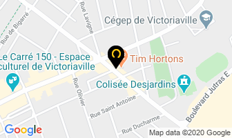 Guy Gagnon Notaire in Victoriaville map