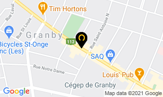 Gym Fit Granby in Granby map