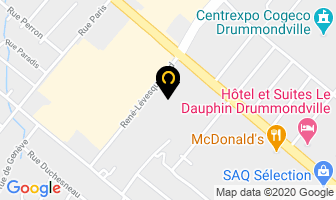 Gym Pro Actif in Drummondville map