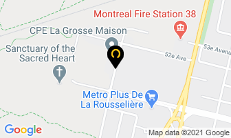 Gymnacentre in Montreal map