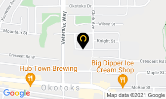 H & L Brick & Tile Ltd in Okotoks map