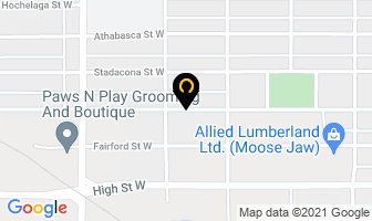 H B T Enterprises Ltd in Moose Jaw map