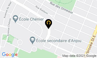 H Lebeau Electrique Inc in Anjou map