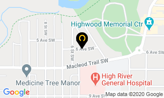 H T S Ltd in High River map
