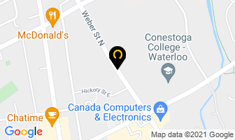 H X Human Resource Solutions in Kitchener map