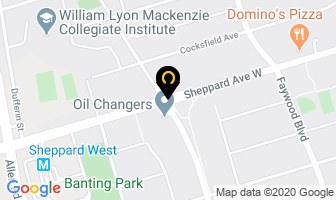 Haas Dan Dr in North York map