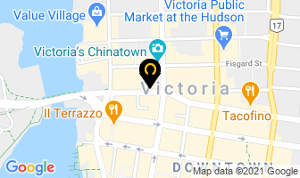 Habit Coffee in Victoria map