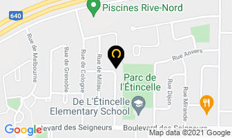 Habitat Cible Inc in Terrace map