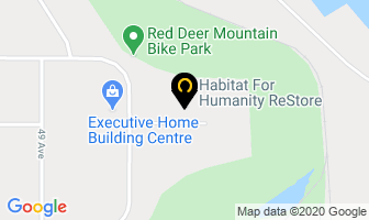 Habitat For Humanity Red Deer in Red Deer map