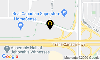 Habitat For Humanity Restore in Calgary map