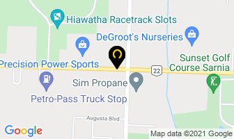 Habitat For Humanity Restore in Sarnia map