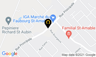 Habitations M E S in Saint-amable map