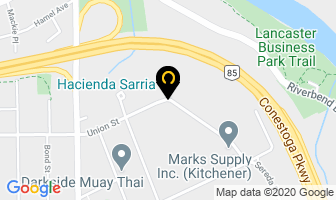 Hacienda Sarria in Kitchener map