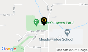 Hacker's Haven Par 3 in Stratford map