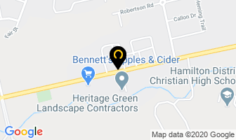 Hadi's Hardwood Flooring in Hamilton map