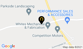 Haegele B Enterprises Ltd in Magog map