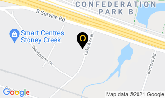 Hager Industries Inc in Hamilton map