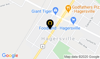 Hagersville Convenience in Hagersville map