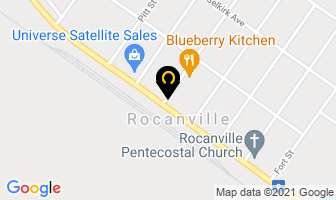 Hag's Hideaway in Rocanville map