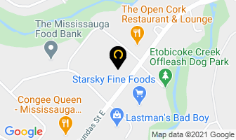 Haier America in Mississauga map