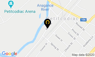 Hair And Dimensions in Petitcodiac map
