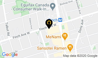 Hair Avenue in Orillia map