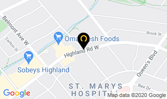Hair By Dina in Kitchener map