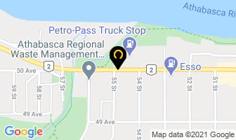 Hair By Vanessa in Athabasca map