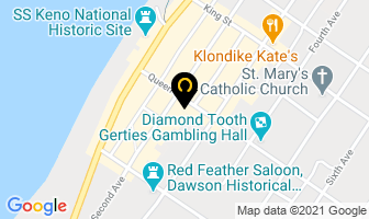 Hair Cabaret in Whitehorse map
