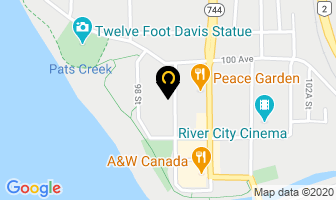 Hair Images in Peace River map