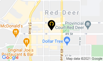 Hair Masters in Red Deer map