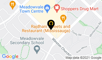 Hair Resolutions in Mississauga map