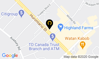 Hair Sense in Mississauga map