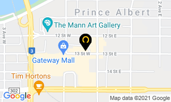 Hair Shapers in Prince Albert map