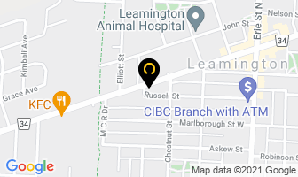 Hair Traffic in Leamington map