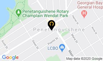 Hairy Ideas in Penetanguishene map