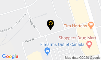 Hajson Lube in Barrie map