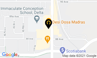 Hakka Masti Restaurant Inc in Delta map