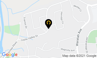 Hale Garry in Newmarket map