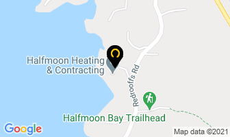 Halfmoon Heating & Contracting in Halfmoon Bay map